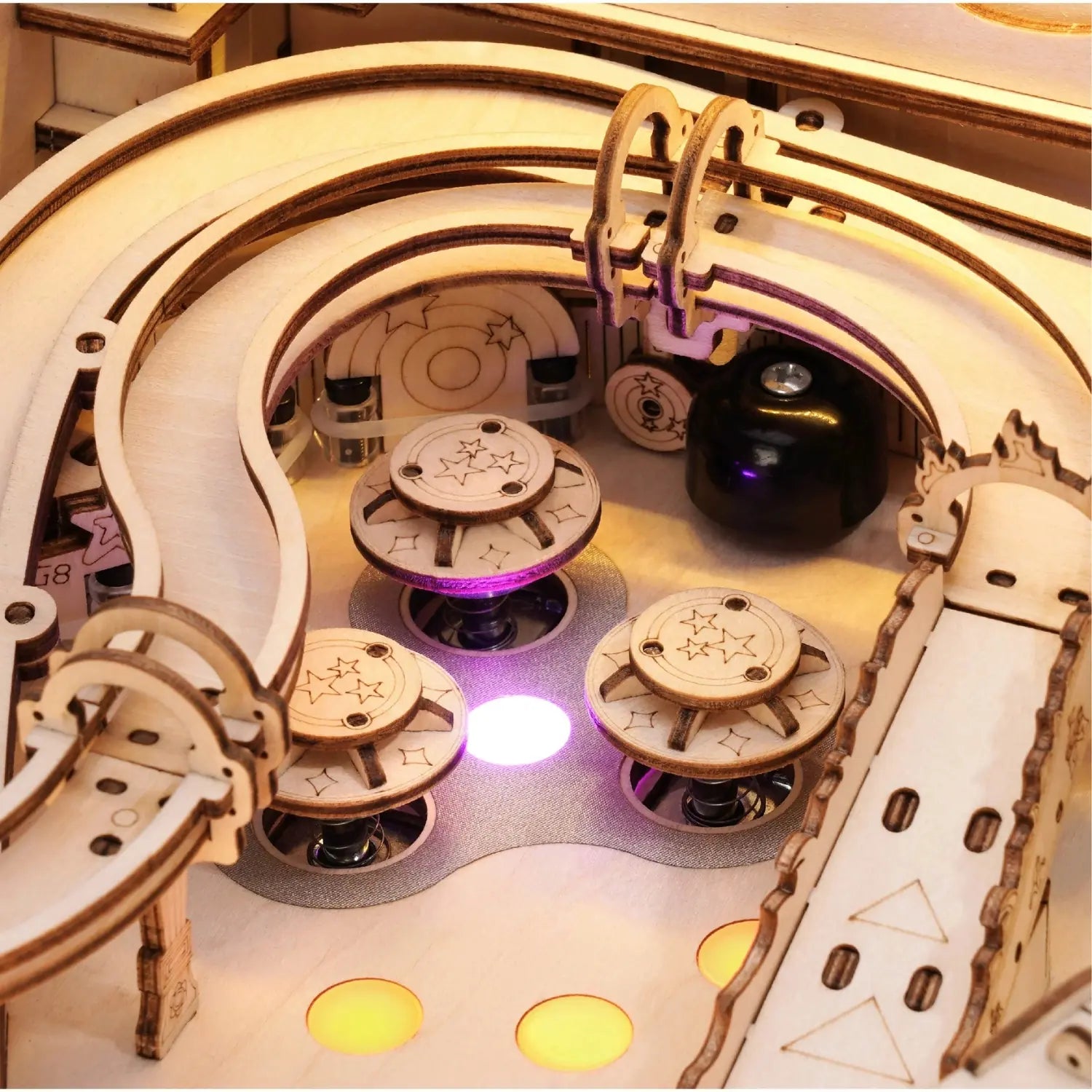 magicholz-mechanischer-bausatz-3d-pinball-maschine-holz-rokr image 5