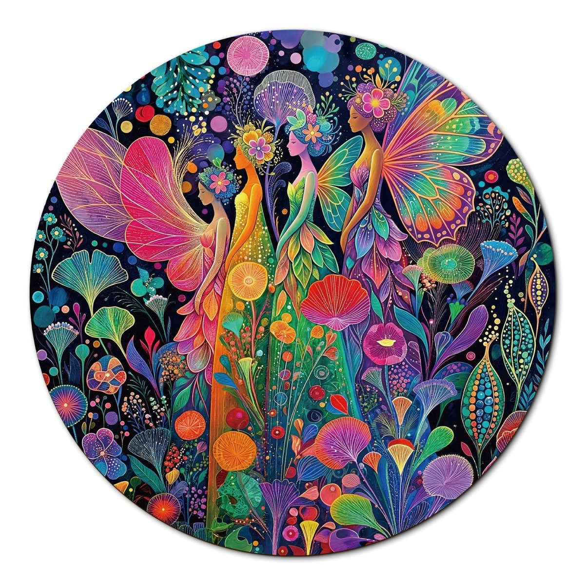 kaayee-neon-bloom-fairies-puzzle-1000-teile-eco-white image 1