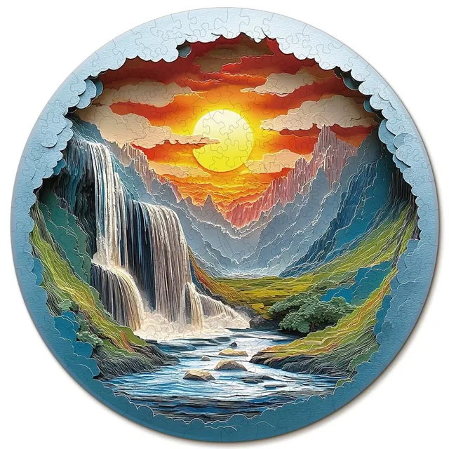 kaayee-wooden-puzzle-beautiful-gorge-holz-medium image 1