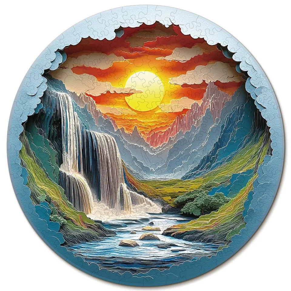 kaayee-wooden-puzzle-beautiful-gorge-holz-medium image 1