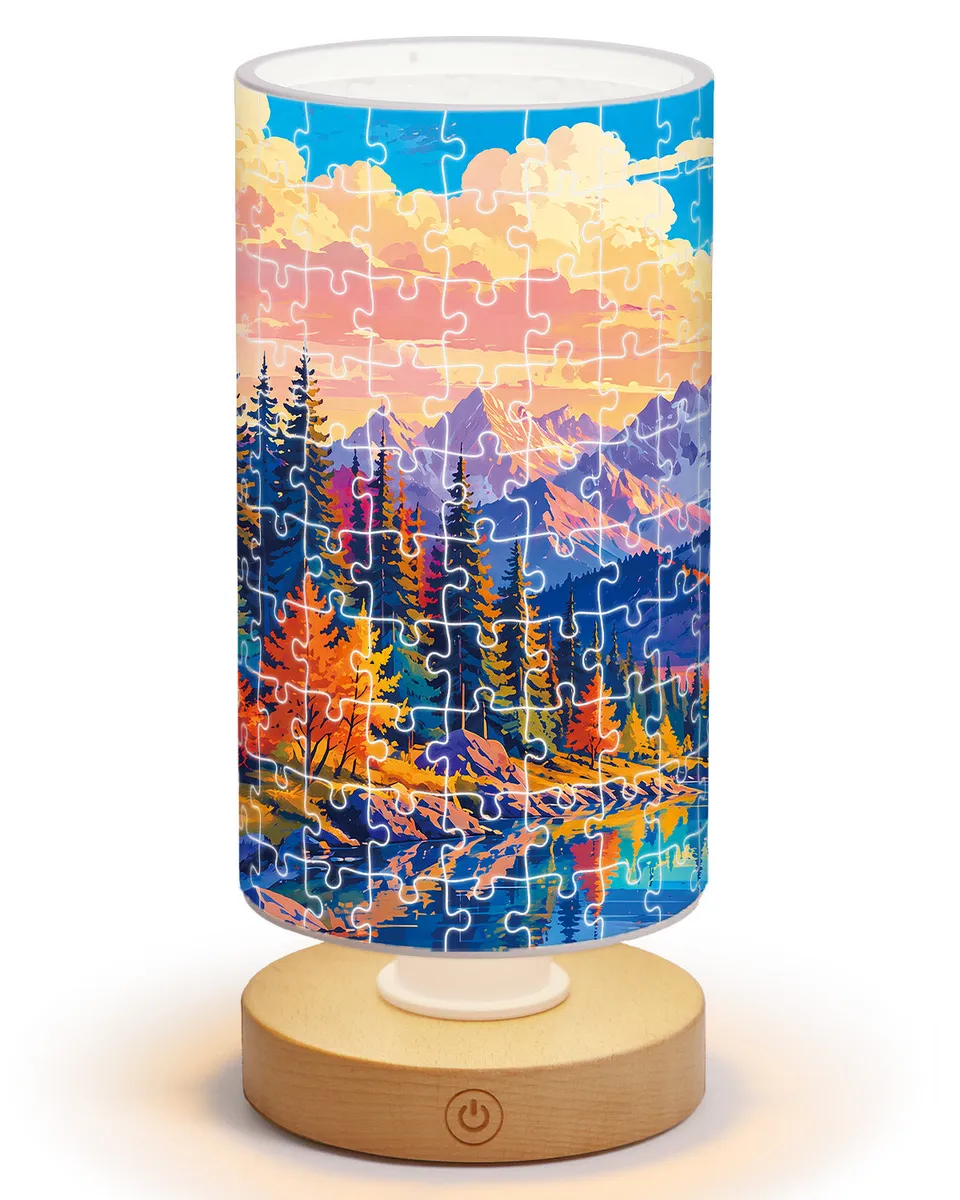kaayee-night-light-golden-mountain-valley-zylinder-nachtlicht image 1