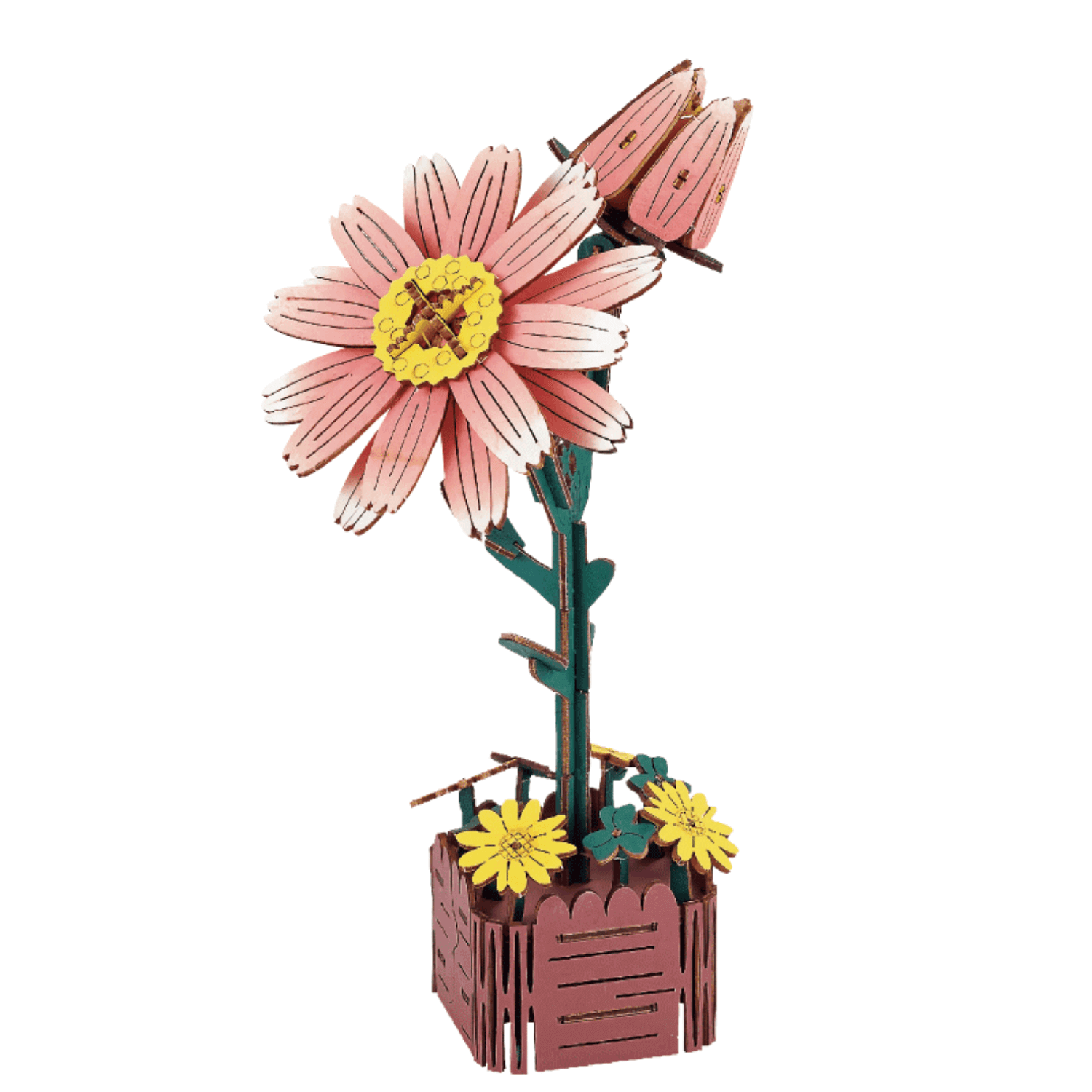 magicholz-ewiger-fr-hling-blumen-trio-holzblumen-romantisch-3er-set image 5