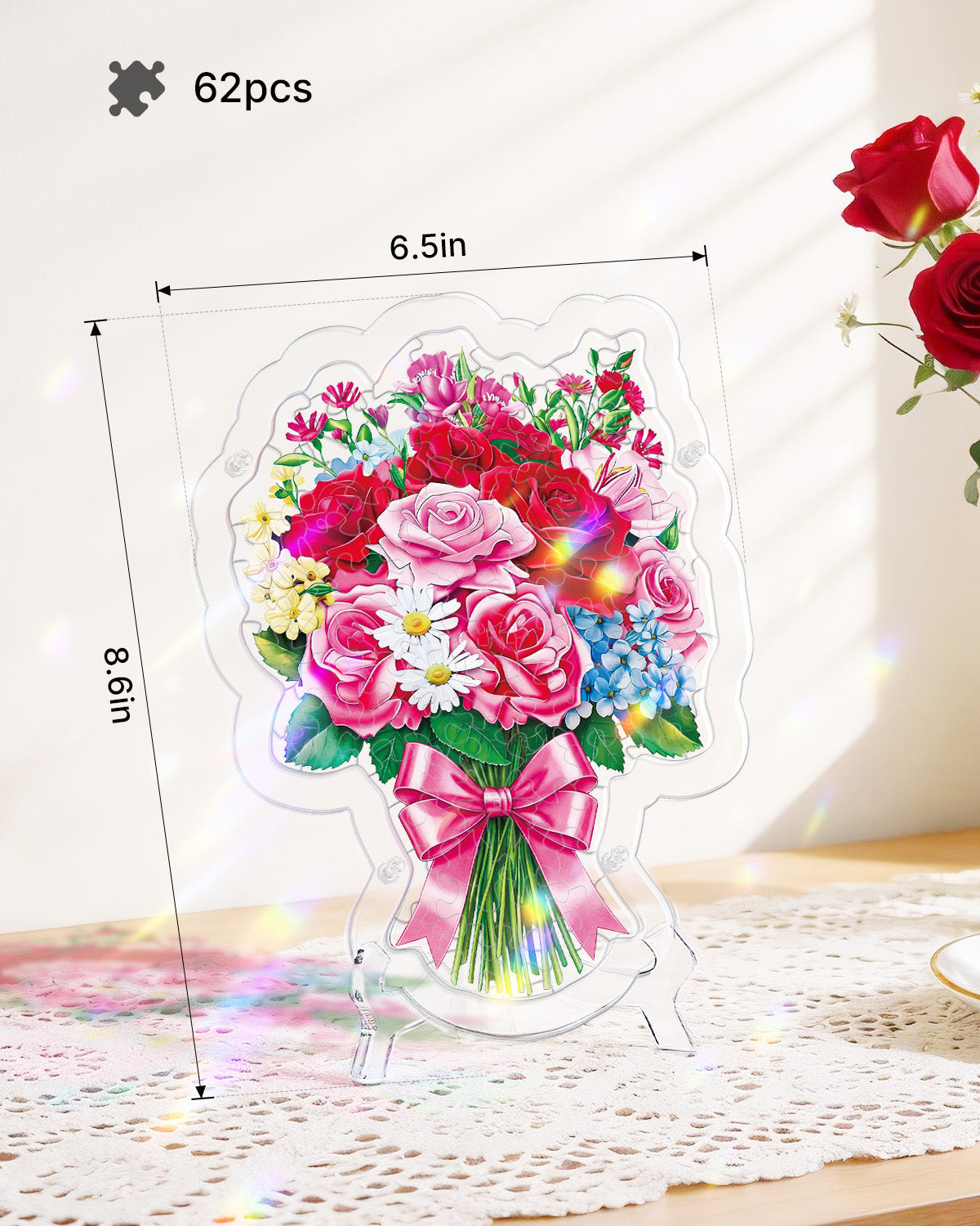 kaayee-suncatcher-romantic-flower-bouquet-acryl-deko image 4