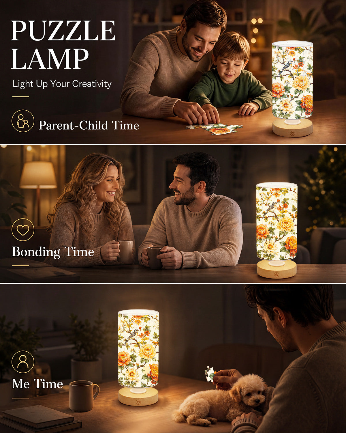 kaayee-night-light-golden-rose-birdsong-nachtlicht-zylindrisch image 7