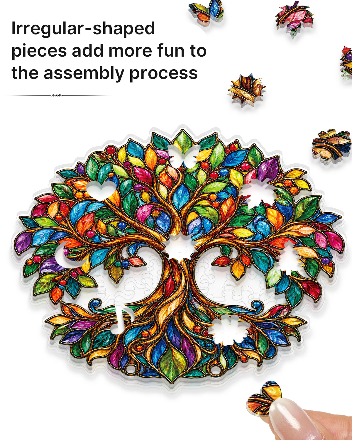 kaayee-wind-chime-tree-of-life-windspiel-small-acryl image 2