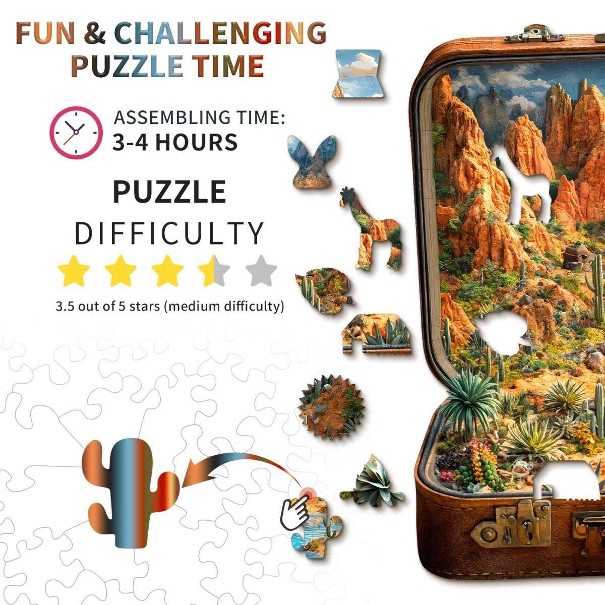 kaayee-wooden-puzzle-desert-journey-holzpuzzle-medium-w-ste image 4