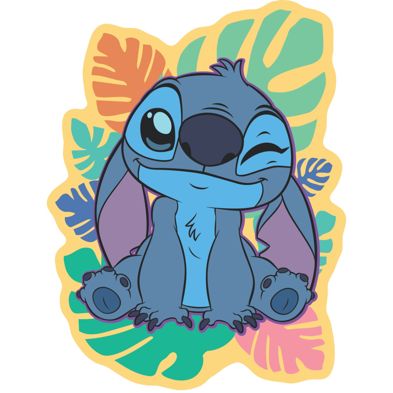 magicholz-disney-lilo-stitch-happy-holzpuzzle-50-teile image 1