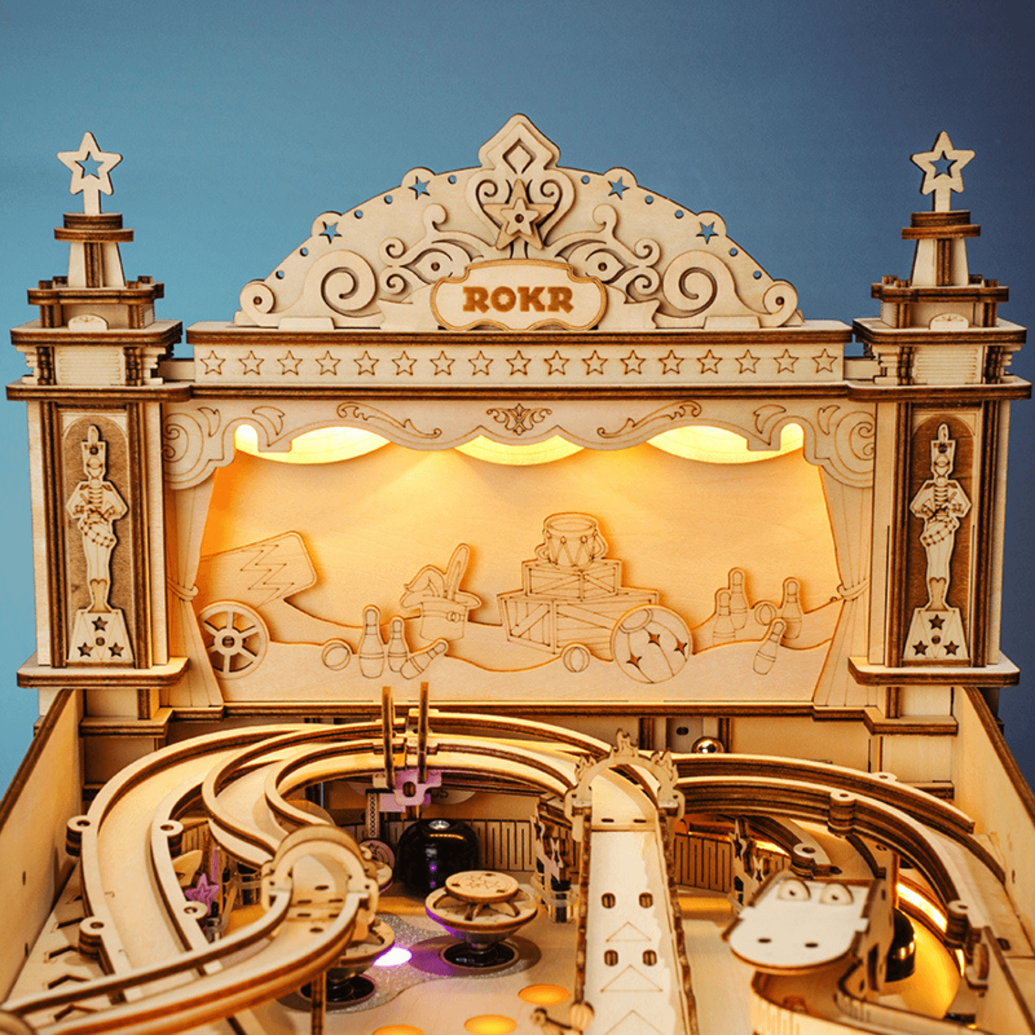 magicholz-pinball-maschine-holz-flipper-bausatz-starter-kit image 8