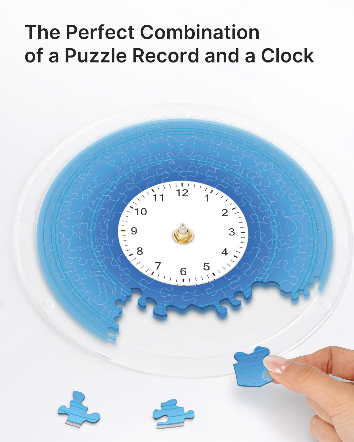 kaayee-clock-kit-gradient-blue-acryluhr-regular-size-blau image 2