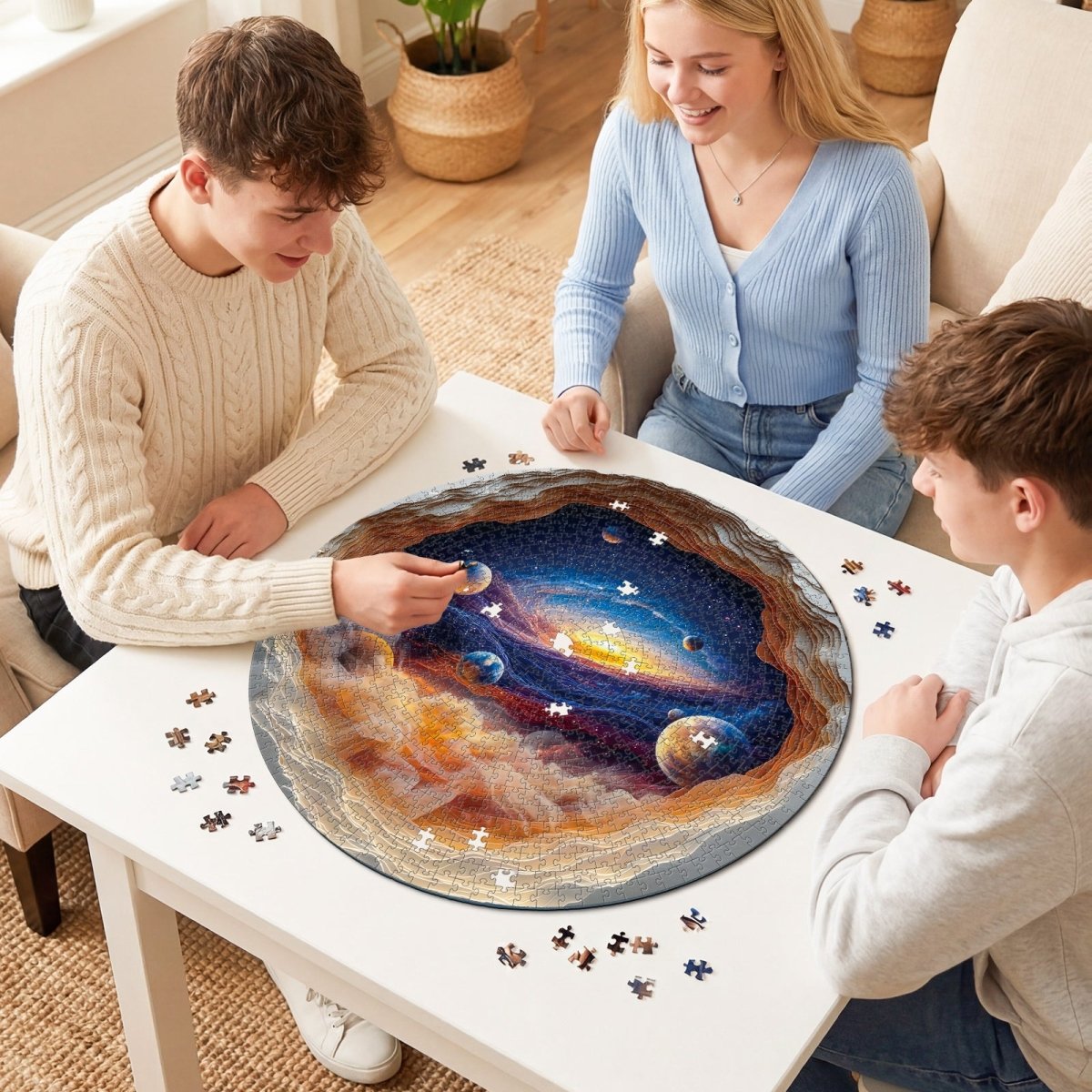 kaayee-cardboard-stardust-layers-puzzle-1000-teile-standard image 4