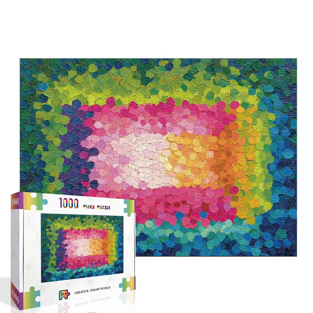 kaayee-cardboard-puzzle-palette-knife-art-1000-teile-rechteck image 2