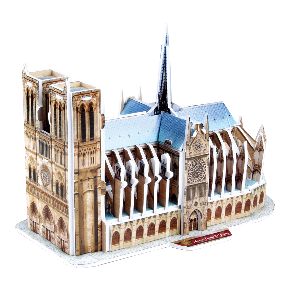 cubic-fun-architecture-s3012h-notre-dame-de-paris-3d-puzzle image 2