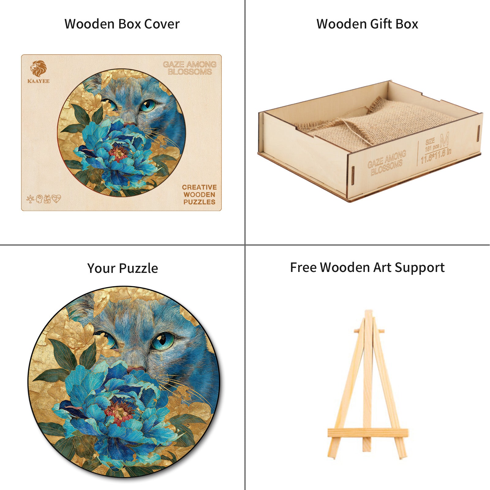 kaayee-gaze-among-blossoms-holzpuzzle-medium-blumen image 4