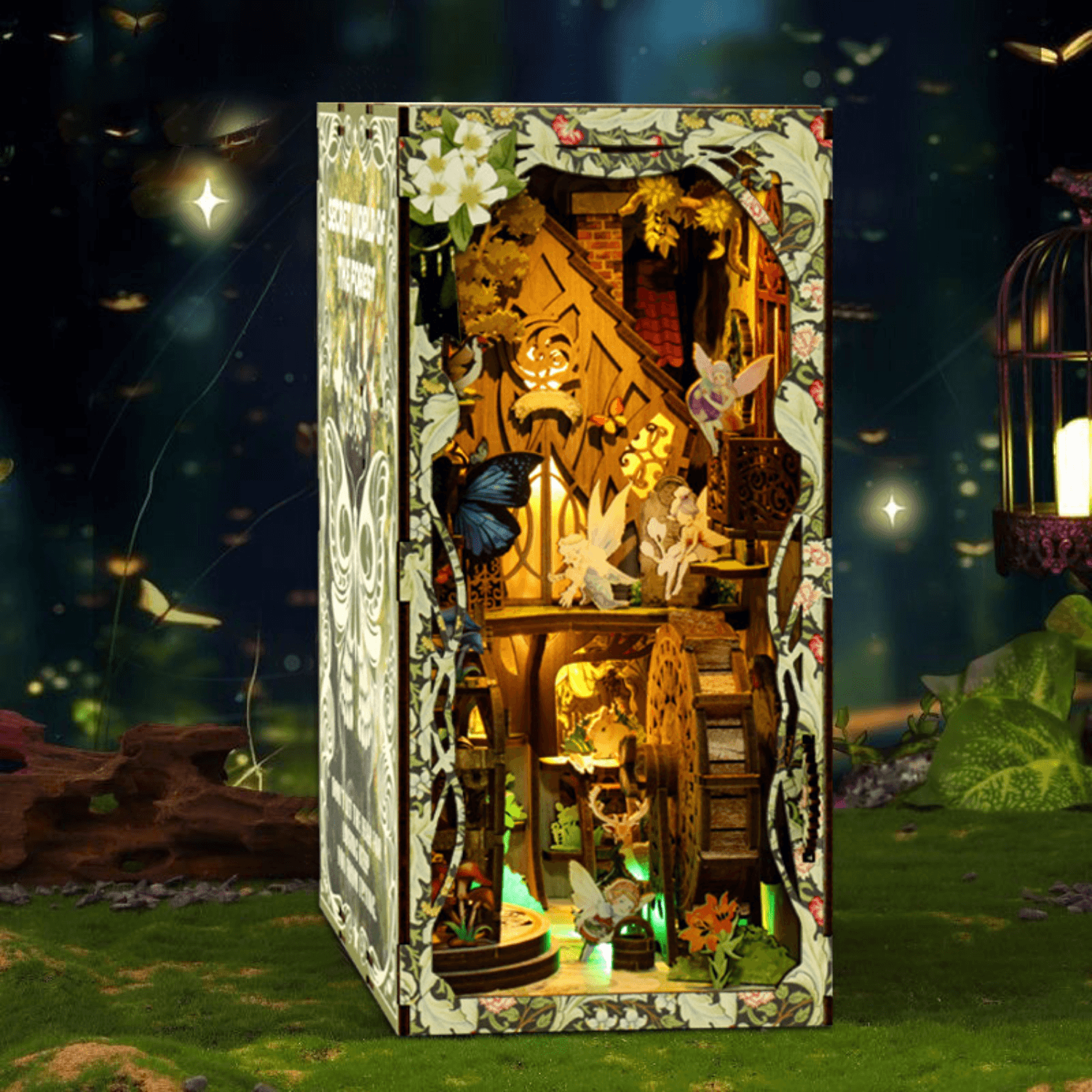 magicholz-book-nook-secret-world-of-the-forest-diorama-led image 2