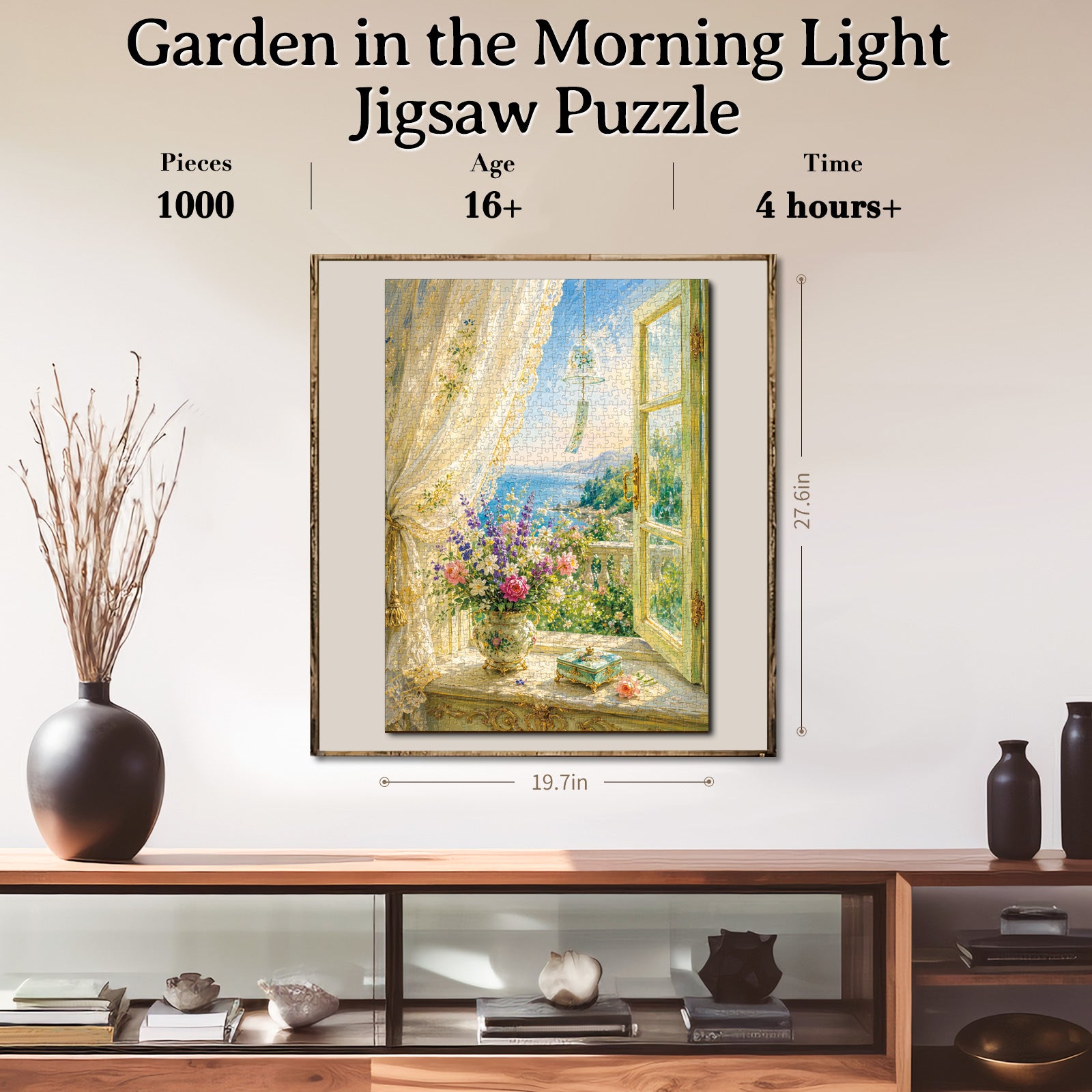 kaayee-cardboard-puzzle-garden-morning-light-1000-teile image 8