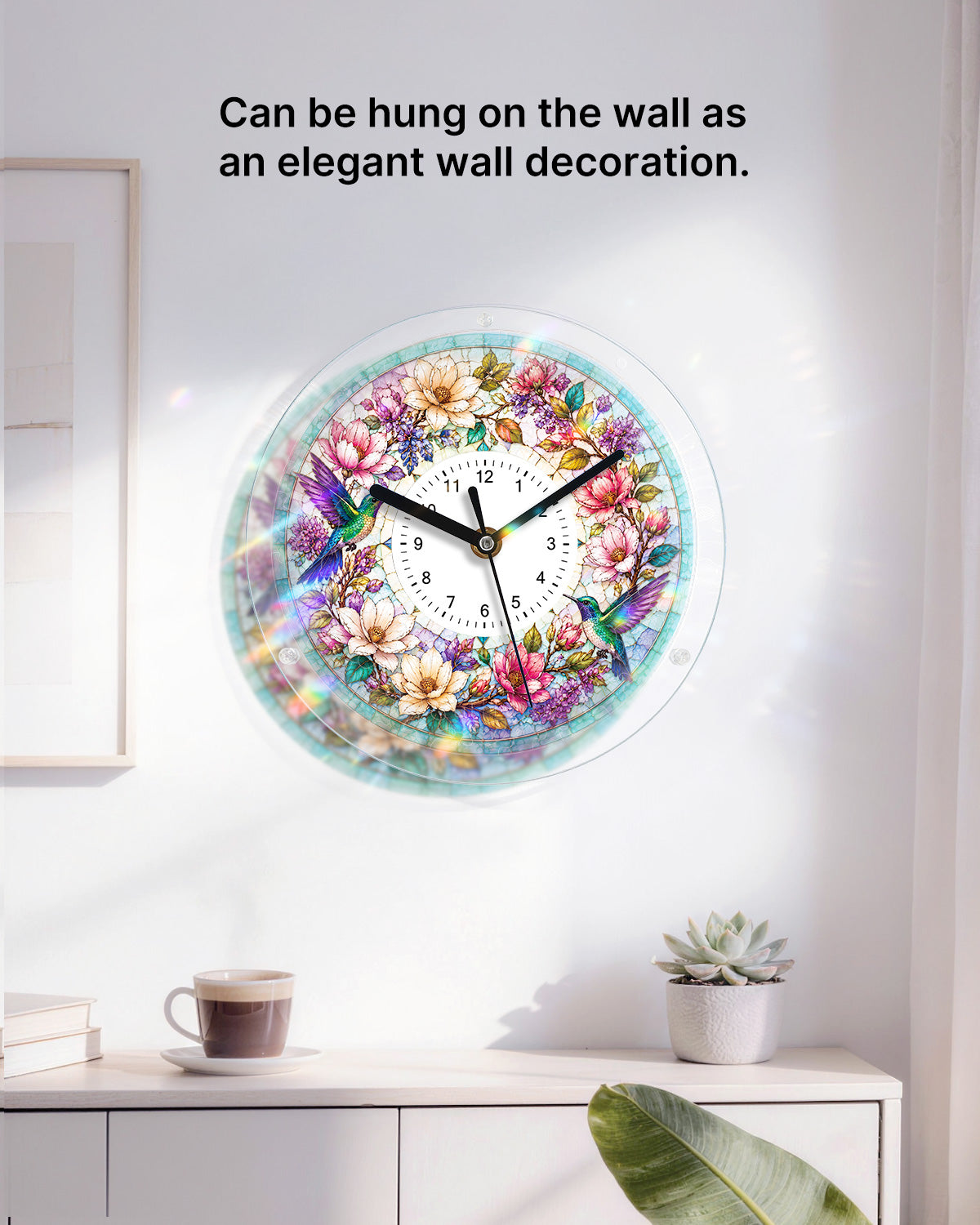 kaayee-clock-kit-hummingbird-garden-puzzle-uhr-regular image 4