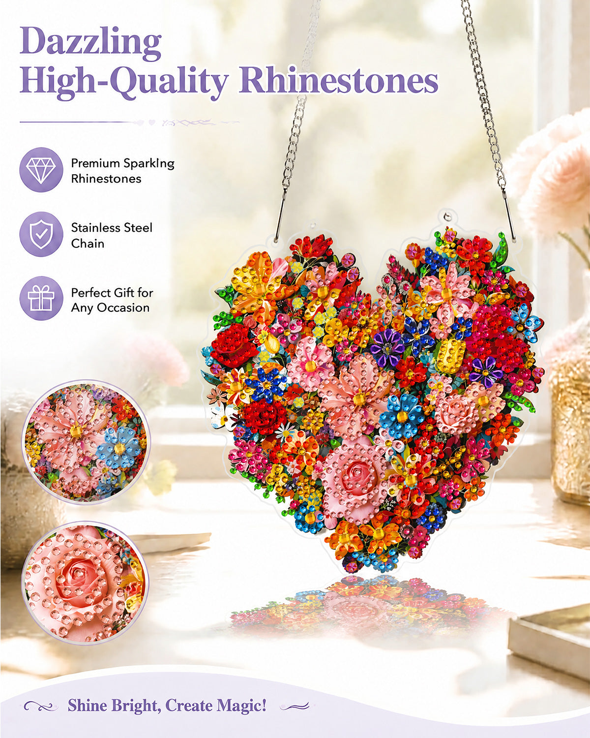 kaayee-suncatcher-puzzle-blooming-heart-diamond-art-fensterbild-herz image 4
