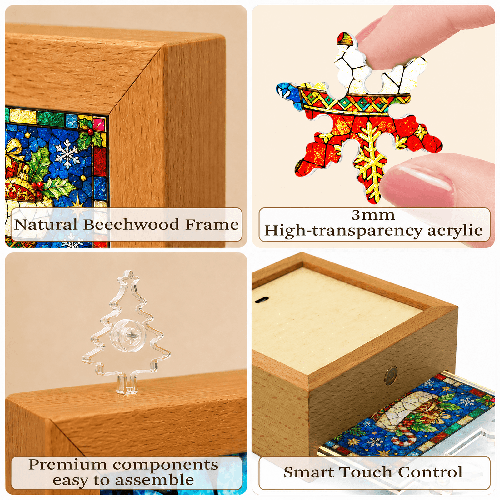 kaayee-christmas-stocking-treasure-nachtlicht-puzzle-holzrahmen image 7