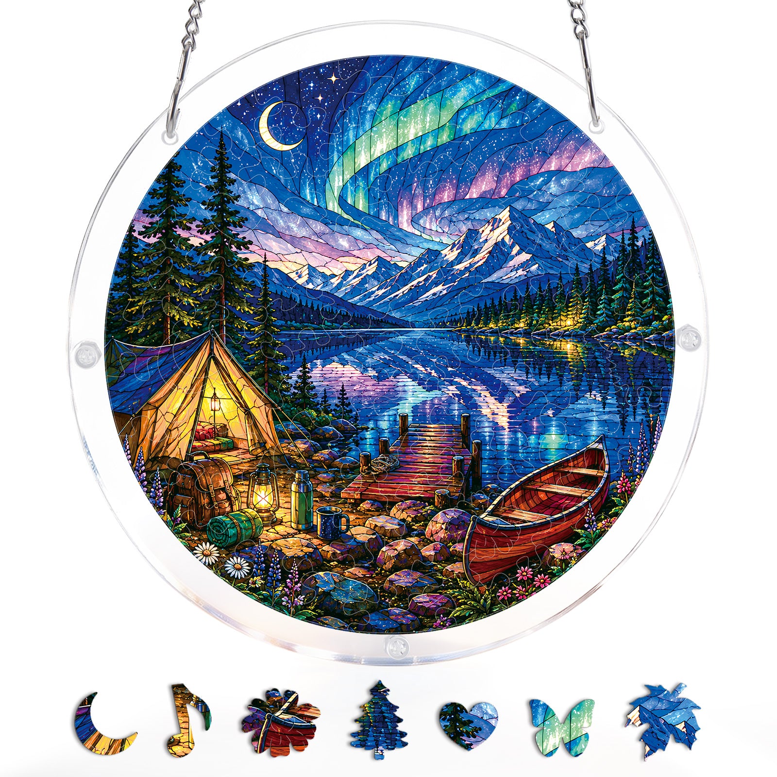 kaayee-suncatcher-puzzle-aurora-lakeside-fensterbild-medium image 3