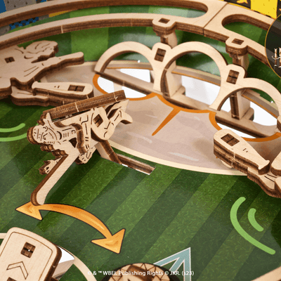 magicholz-mechanischer-bausatz-quidditch-pinball-harry-potter-flipper image 8