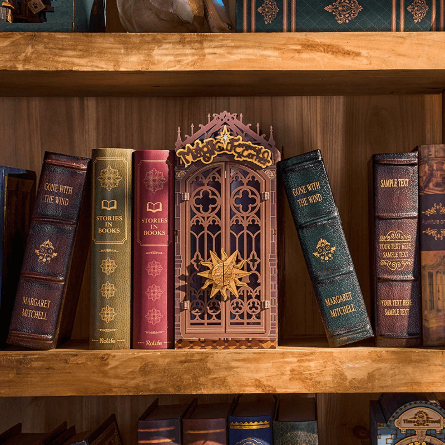 magicholz-book-nook-magicfantasy-regal-deko-mit-licht image 7