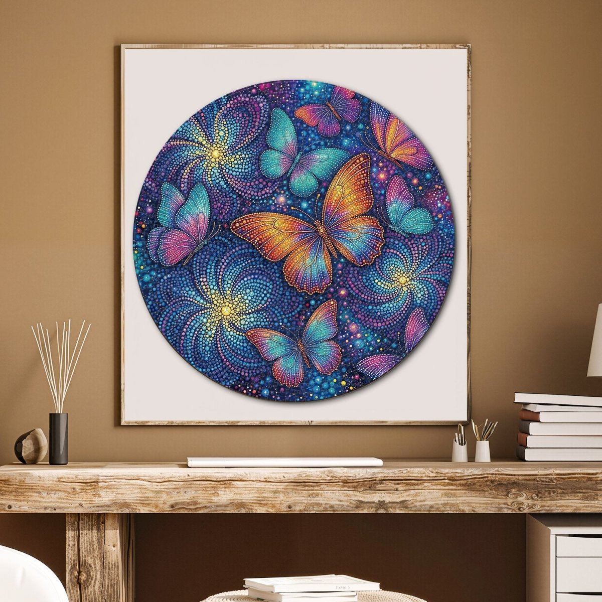 kaayee-puzzle-1000-teile-luminous-butterfly-realm-eco-white-board image 5