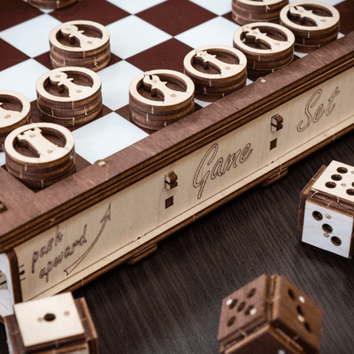 magicholz-spieleset-schach-brettspiel-holzbausatz-2-in-1 image 6