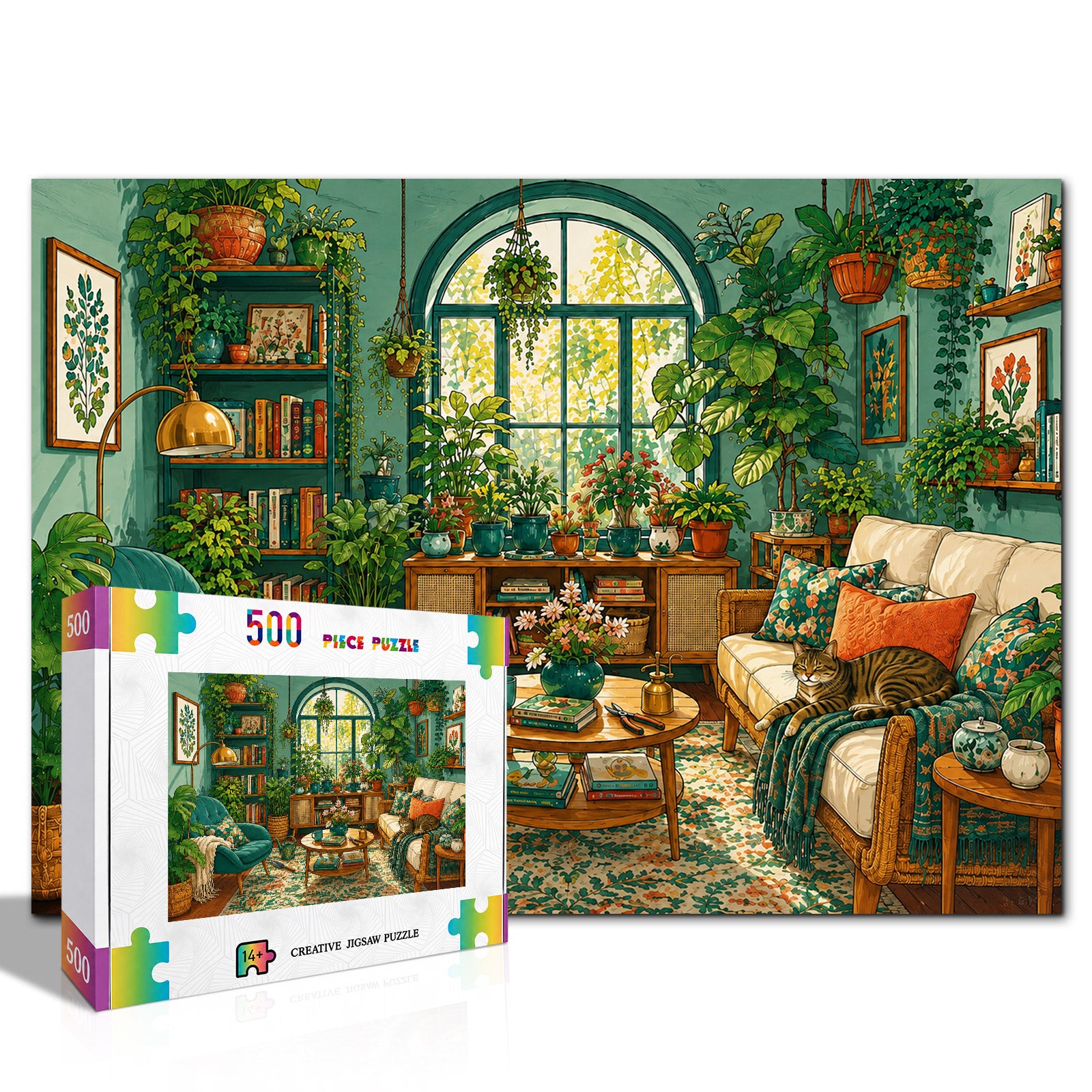 kaayee-plant-parent-room-puzzle-500-teile-eco image 2
