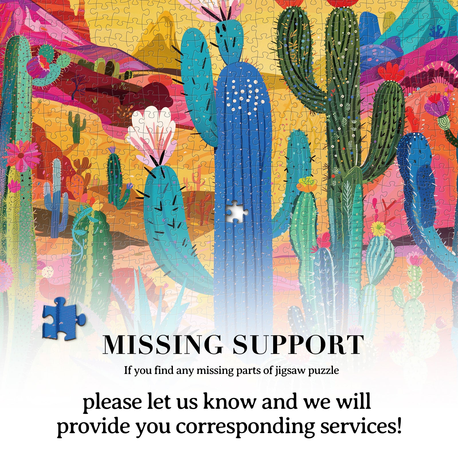 kaayee-neon-cactus-valley-puzzle-1000-teile-standard image 7