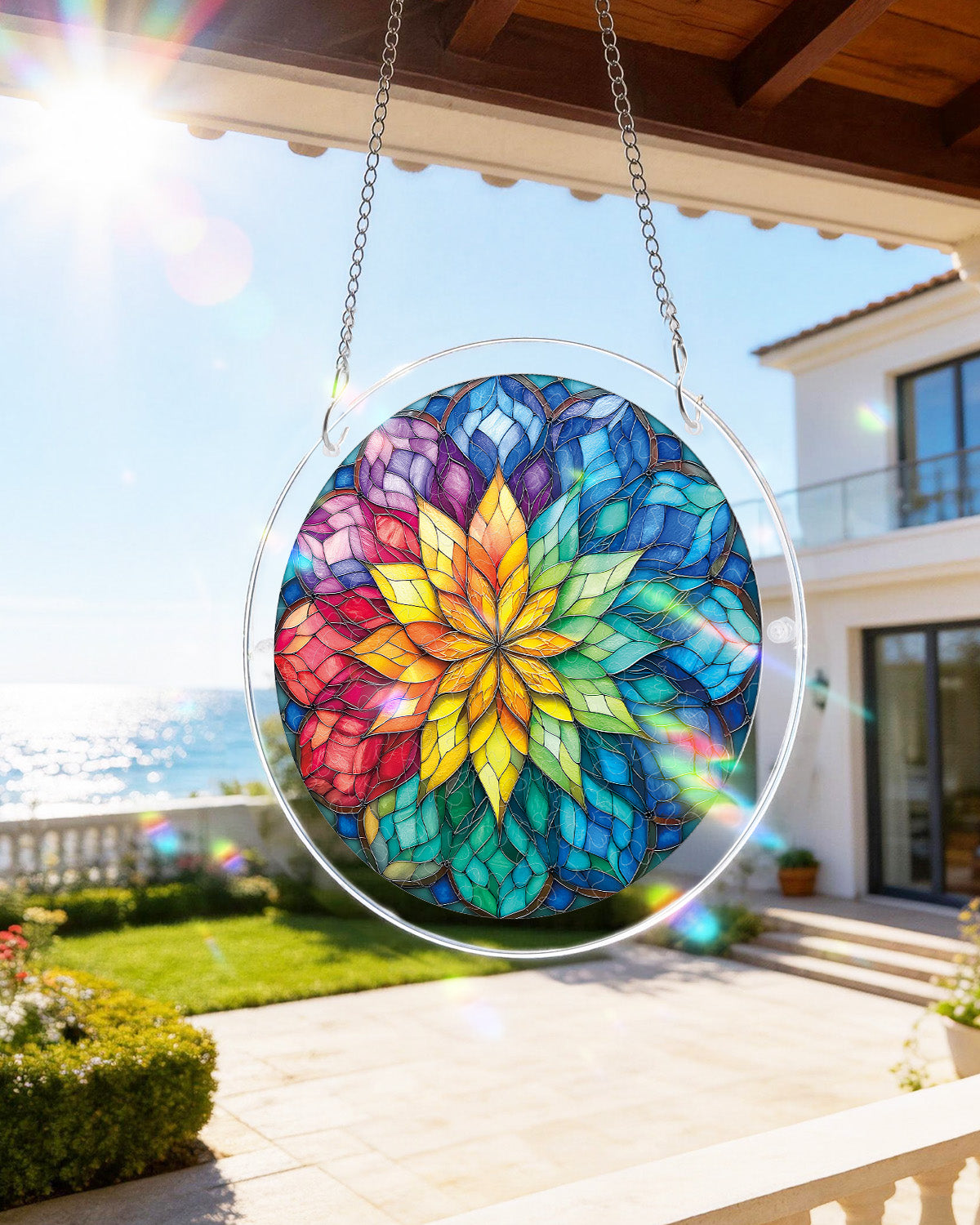 kaayee-suncatcher-radiant-flower-fensterbild-small-18-8-cm image 8