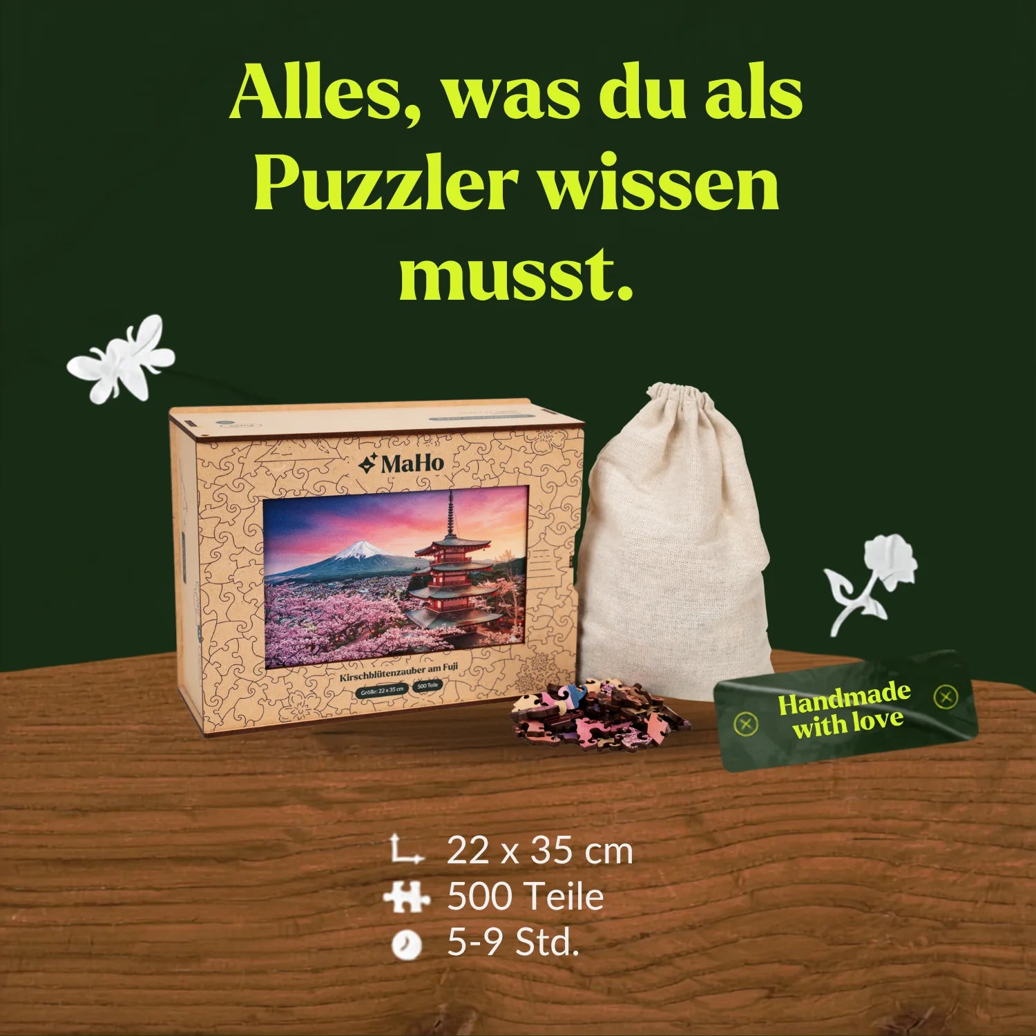 magicholz-holzpuzzle-kirschbl-tenzauber-am-fuji-500-teile image 6