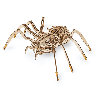 magicholz-spinne-mechanisch-3d-holzpuzzle-tiermodell image 3