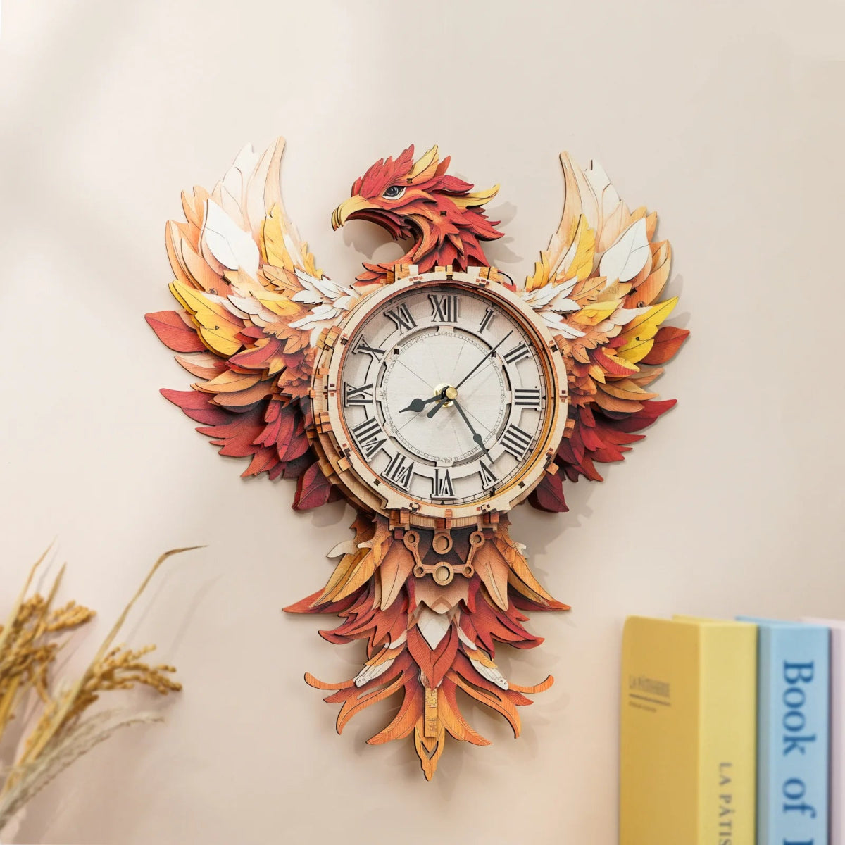 kaayee-clock-kit-phoenix-holzuhr-mit-pendel image 6