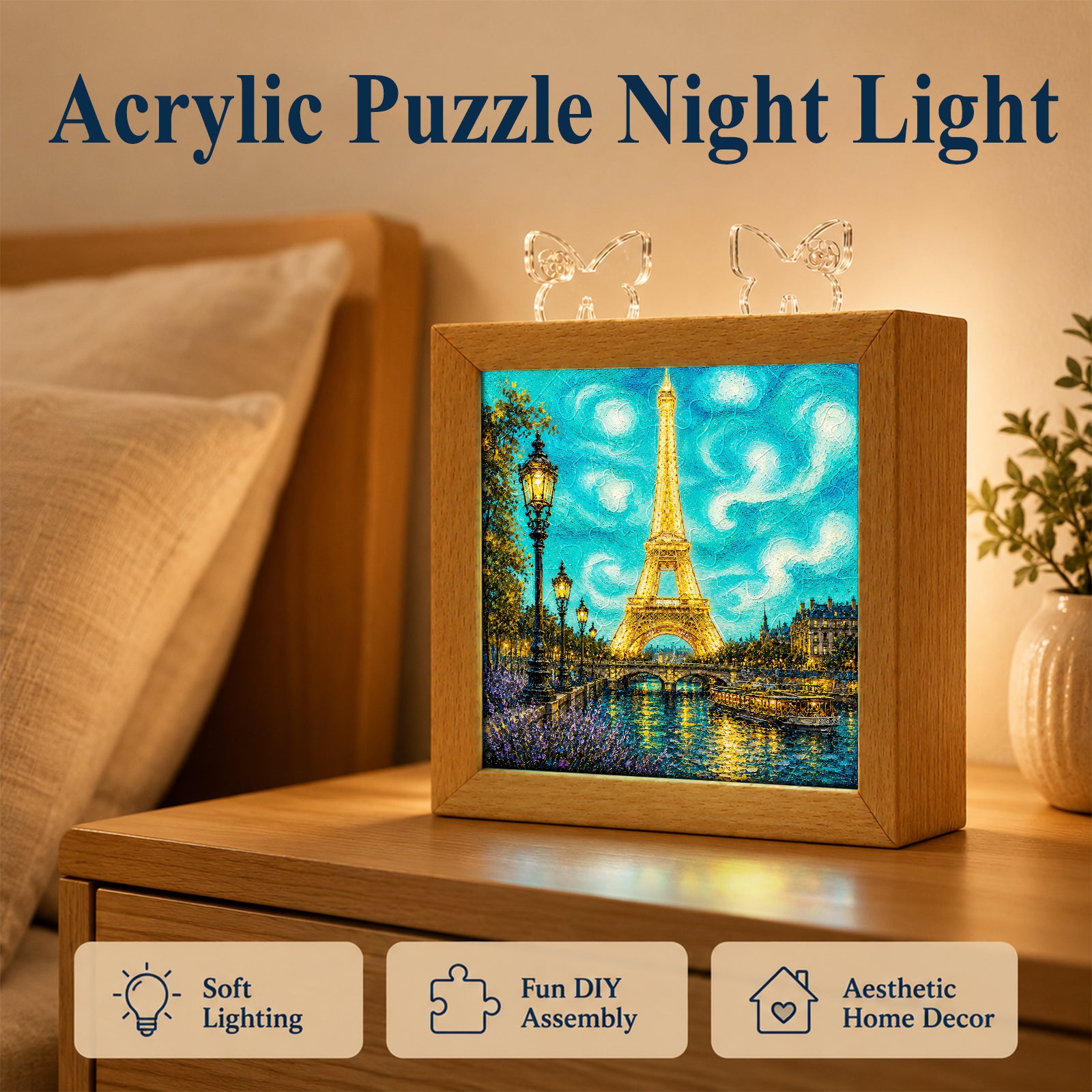 kaayee-night-light-paris-starry-night-puzzle-lampe-holzrahmen image 6
