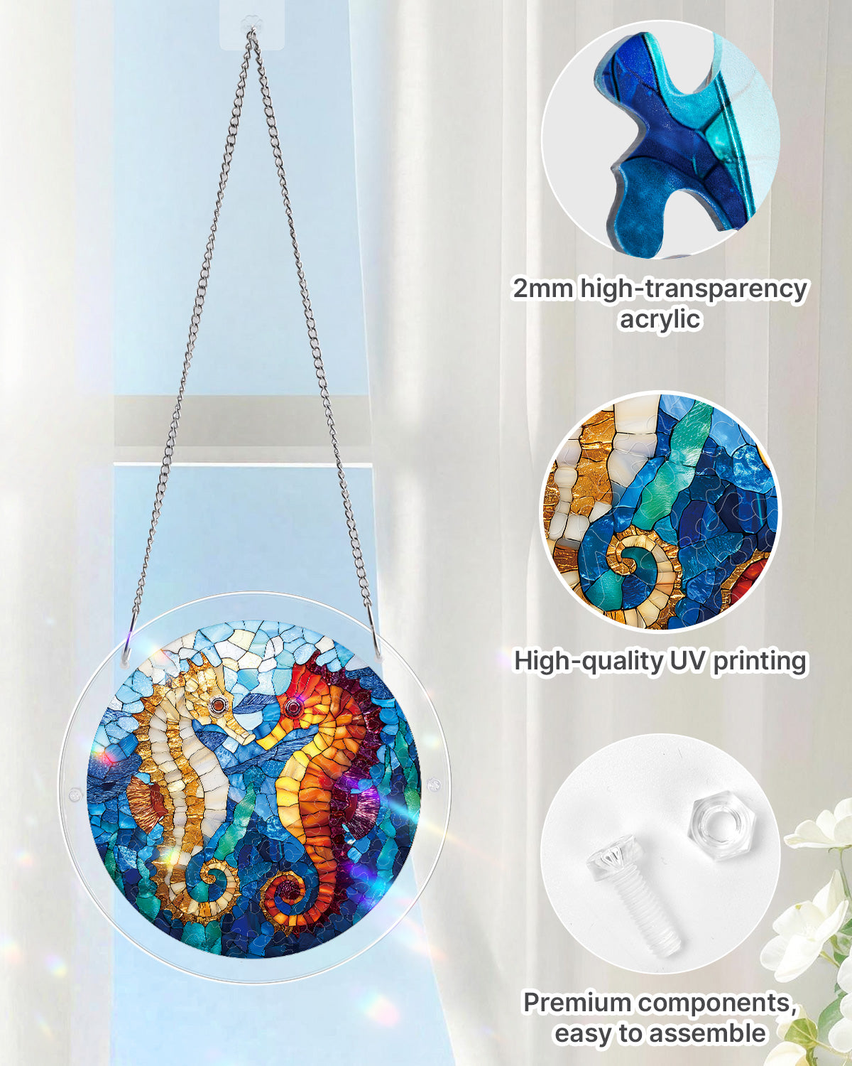 kaayee-dreamy-seahorses-suncatcher-acryl-medium-20-8-cm image 4