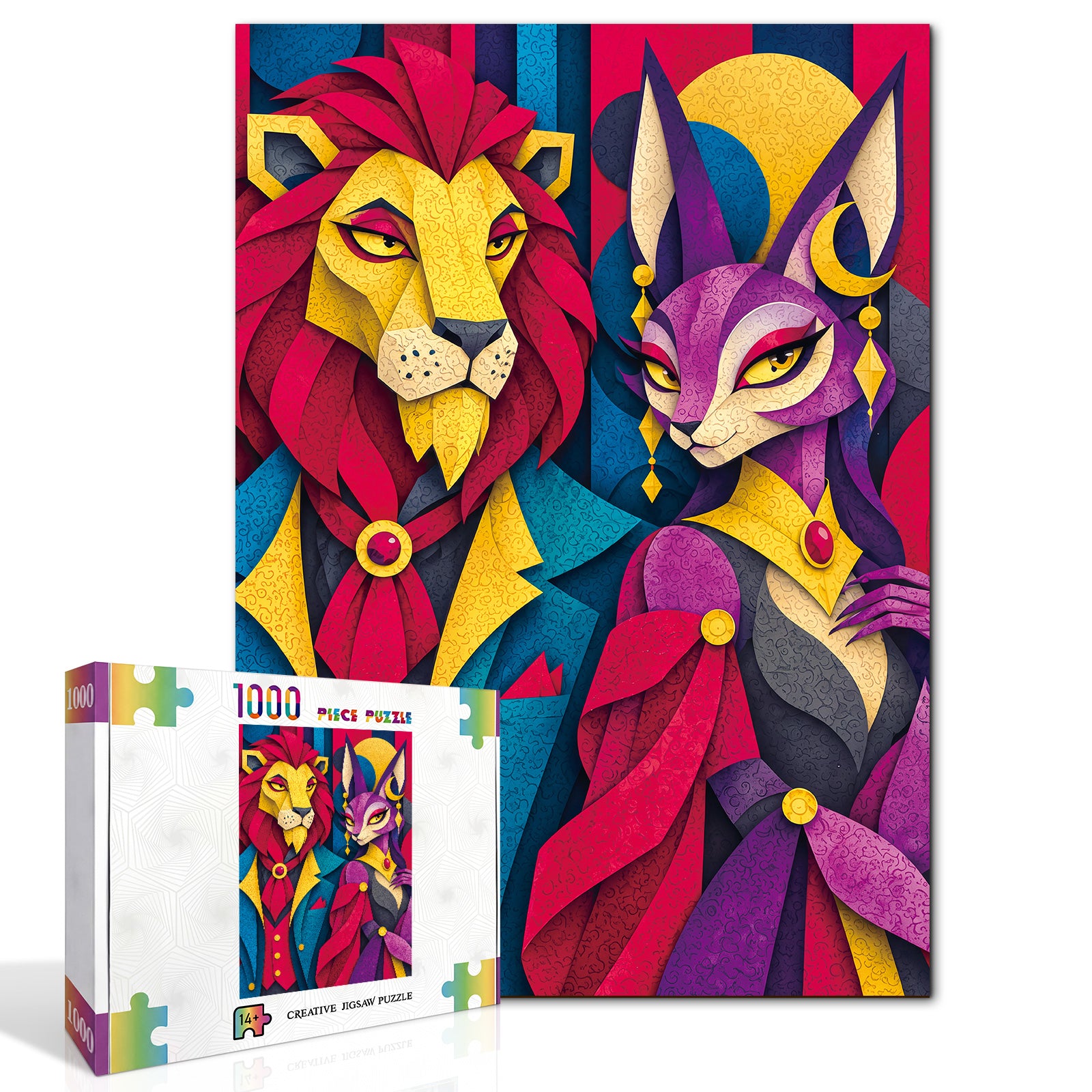 kaayee-regal-duo-puzzle-1000-teile-standard-edition-kunst image 2