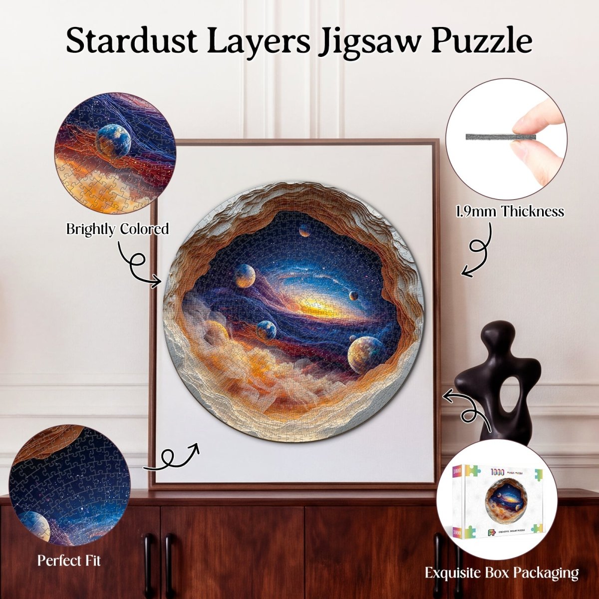 kaayee-cardboard-stardust-layers-puzzle-1000-teile-standard image 3