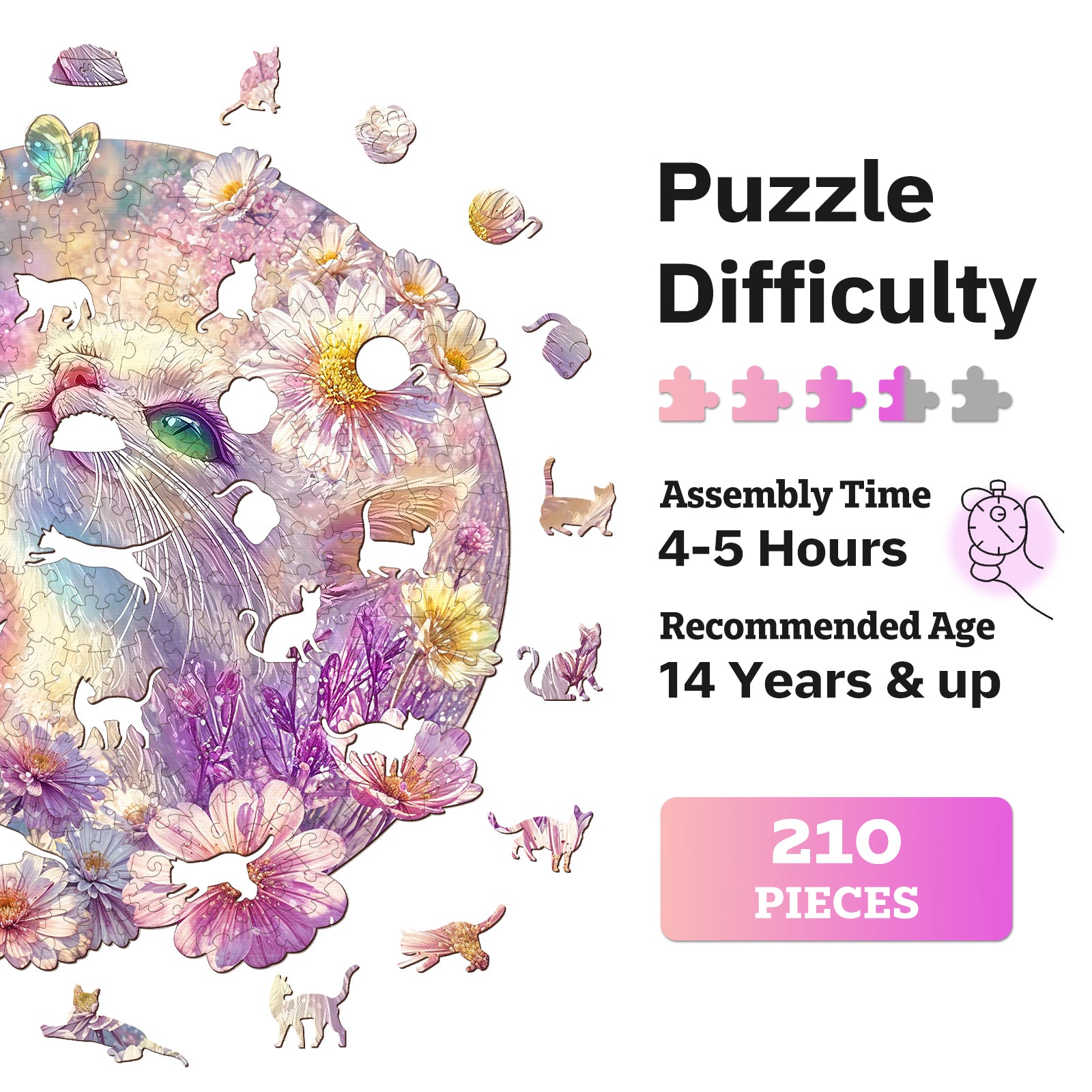 jigfoxy-fantasy-cat-holzpuzzle-102-teile-s-katze image 7